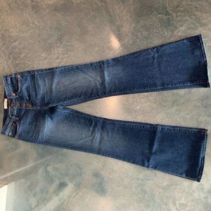 Madewell Flea Market Flares Button Front Size 26